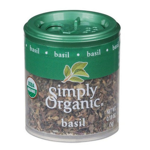 Simply Organic, Sweet Basil Leaf, 0.18 Oz
