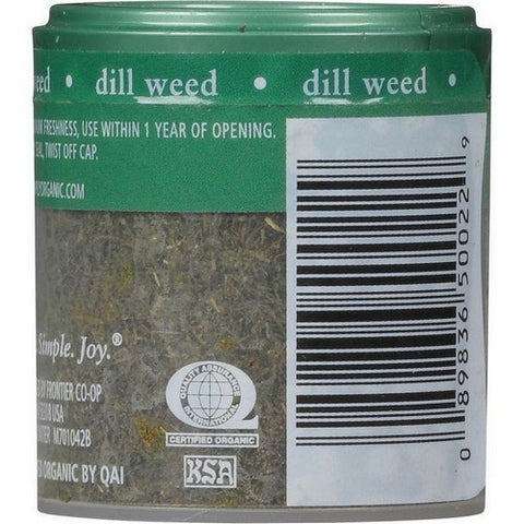 Simply Organic, Dill Weed, 0.14 Oz