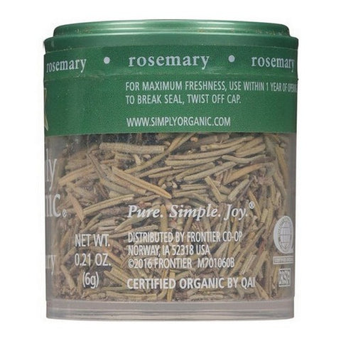 Simply Organic, Rosemary Leaf, 0.21 Oz