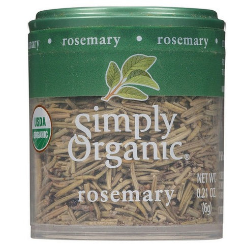 Simply Organic, Rosemary Leaf, 0.21 Oz