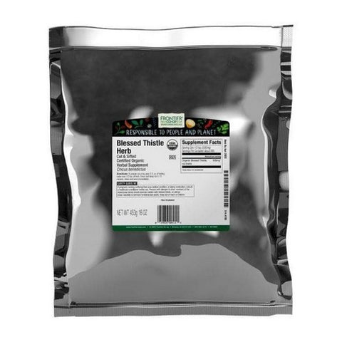 Frontier Coop, Organic Blessed Thistle Herb Cut & Sifted, 1 Lb