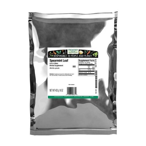 Frontier Coop, Spearmint Leaf Cut & Sifted, 1 Lb