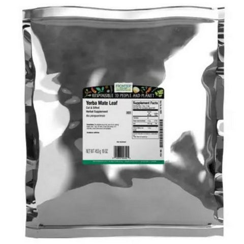 Frontier Coop, Yerba Mate Leaf Cut & Sifted, 1 Lb