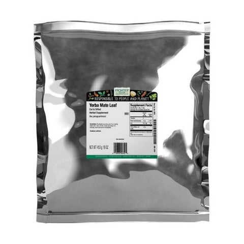 Frontier Coop, Yerba Mate Leaf Cut & Sifted, 1 Lb