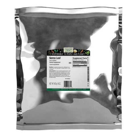 Frontier Coop, Senna Leaf Cut & Sifted, 1 Lb