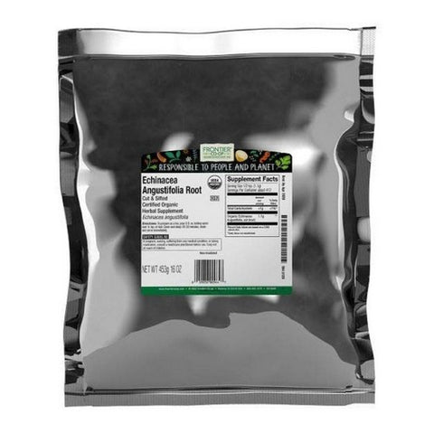 Frontier Coop, Organic Echinacea Angustifolia Root Cut & Sifted, 1 Lb