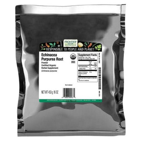 Frontier Coop, Organic Echinacea Purpurea Root Powder, 1 Lb