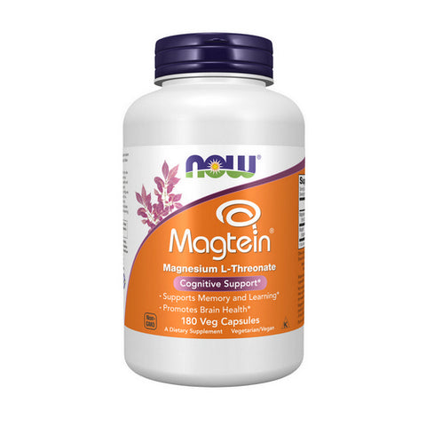 Now Foods, Magtein, 180 Veg Caps
