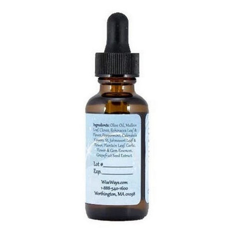 Wise Ways Herbals, Mullein Ear Oil, 1 Oz