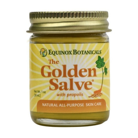 Equinox Botanicals, The Golden Healing Salve With Propolis, 1 Oz