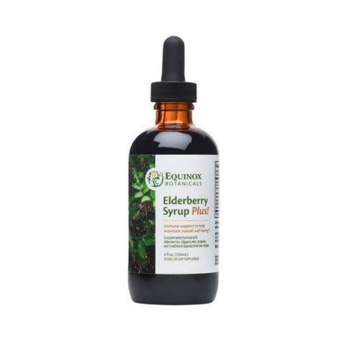 Equinox Botanicals, Organic Elderberry Syrup With Propolis, 4 Oz