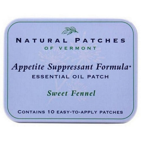 Natural Patches of Vermont, Appetite Control And Support Formula Sweet Fennel, 1 Count