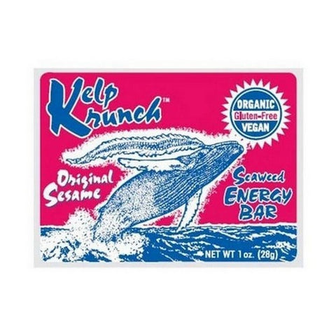 Maine Cost Sea Vegetables, Original Kelp Krunch Bar, 1 Oz