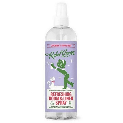 Rebel Green, Lavender And Grapefruit Linen And Room Spray, 8 Oz