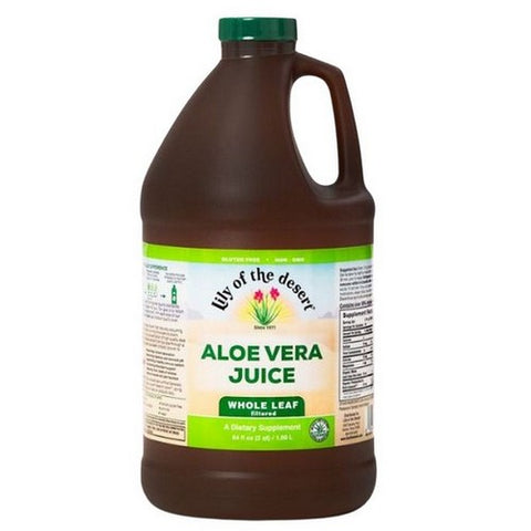 Lily Of The Desert, Aloe Vera Juice Whole Leaf, 64 Oz