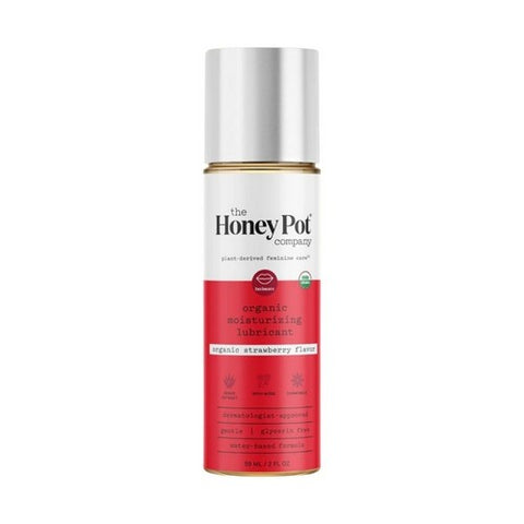 The Honey Pot, Pot Organic Water Based Strawberry Lube, 2 Oz