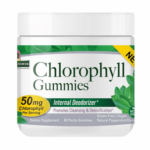Nature's Answer, Chlorophyll Gummies, 50 Mg, 60 Count