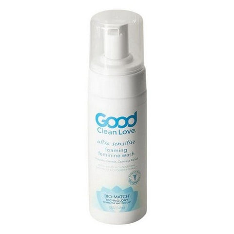 Good Clean Love, Ultra Sensitive Foaming Feminine Wash, 5 Oz