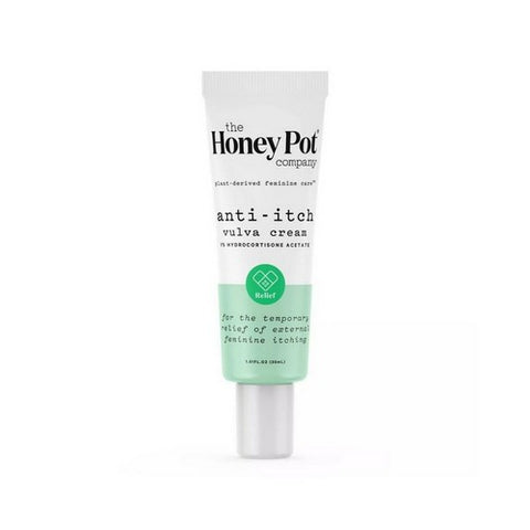 The Honey Pot, Anti Itch Vulva Cream, 1 Oz