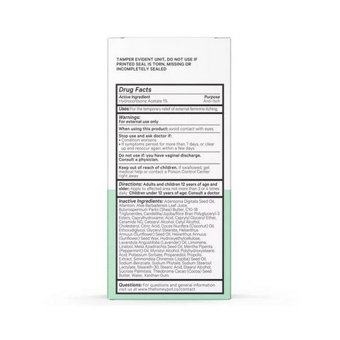 The Honey Pot, Anti Itch Vulva Cream, 1 Oz