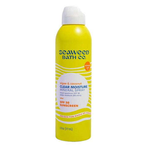 The Seaweed Bath Co., Clear Moisture Mineral Spray SPF 30, 6 Oz