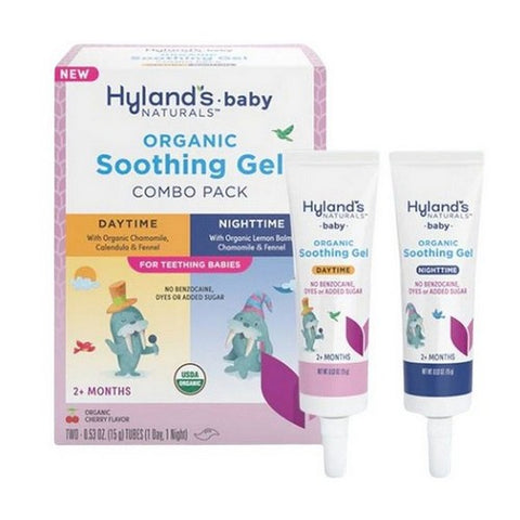 Hylands, Organic Baby Teething Soothing Gel Day Plus Night, 1.6 Oz
