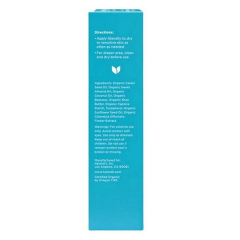 Hylands, Baby Organic All Purpose Balm Nourish Dry Sensitive Skin, 4 Oz