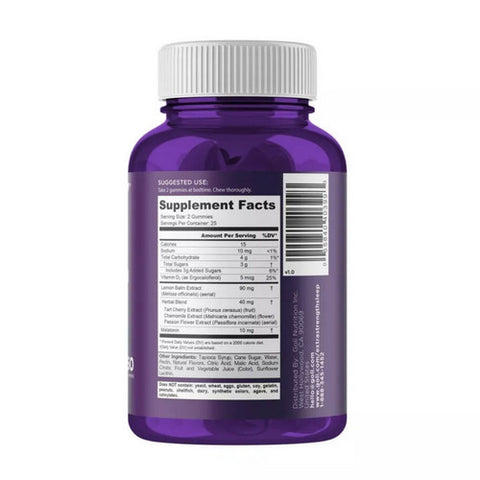 Goli Nutrition, Extra Strength Dreamy Vegan Sleep Vitamin Gummies, 50 Count