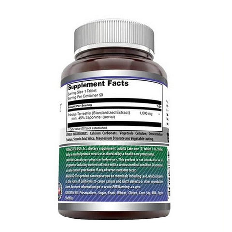 Amazing Nutrition, Amazing Formulas Tribulus, 1000 mg, 90 Tabs