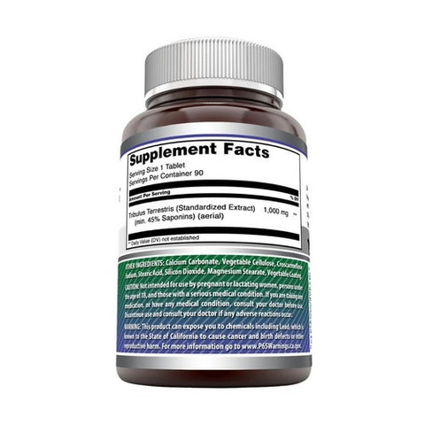 Amazing Nutrition, Amazing Formulas Tribulus, 1000 mg, 90 Tabs