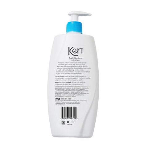 Keri, Daily Moisture Original Lotion, 20 Oz