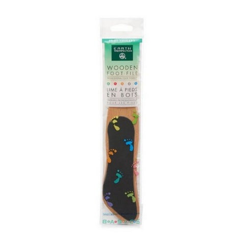 Earth Therapeutics, Wooden Foot File, 1 EA