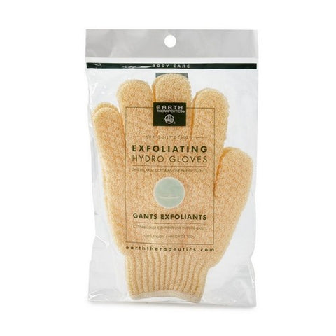 Earth Therapeutics, Exfoliating Hydro Gloves, Natural 1 EA
