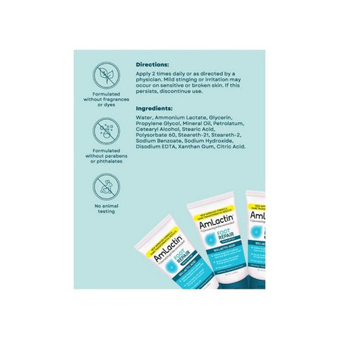 Amlactin, Foot Repair, 3 Oz