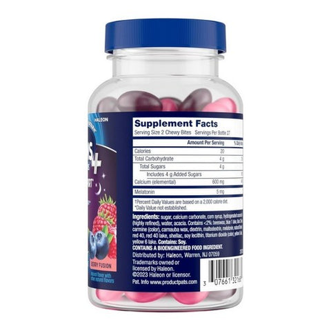 Tums, Heartburn Plus Sleep Support, 54 Chewable