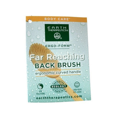 Earth Therapeutics, Ergo Form Far Reaching Back Brush, 1 ct
