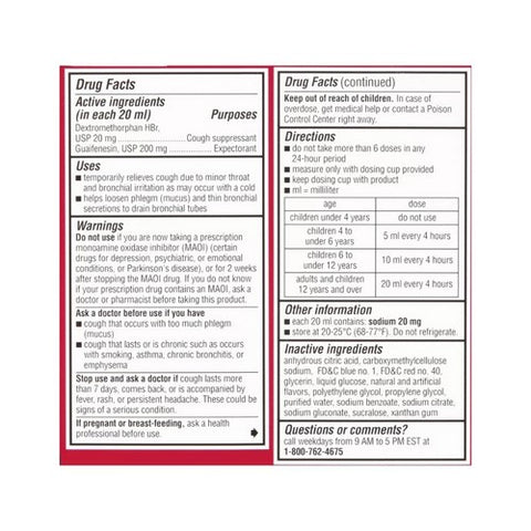 Robitussin, Childrens Cough And Chest Congestion, 4 Oz