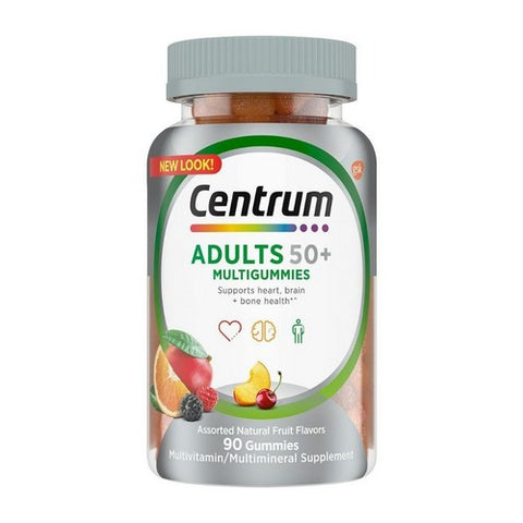 Centrum, Adults 50 Plus Multigummies, 90 Each