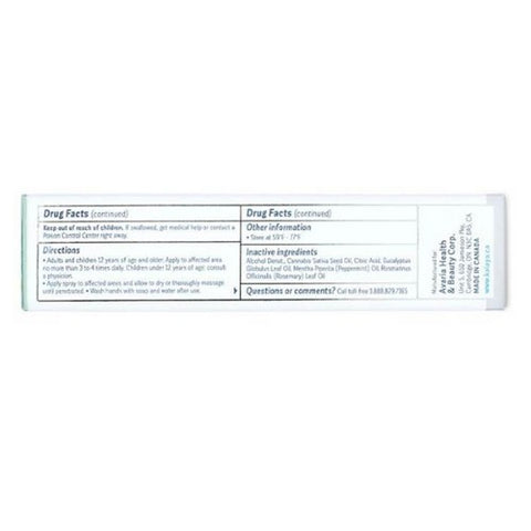 Kalaya, Pain Relief Spray, 2 Oz