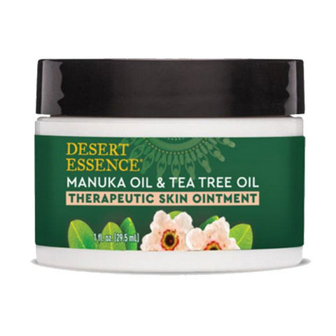 Desert Essence, Manuka & Tea Tree Oil Therapeutic Skin Ointment, 1 Oz