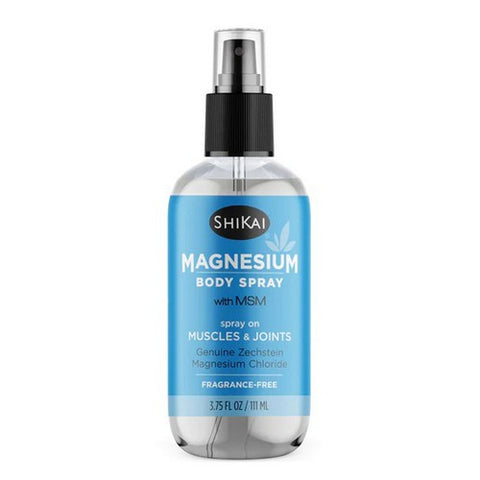 Shikai, Magnesium Body Spray, 3.8 Oz