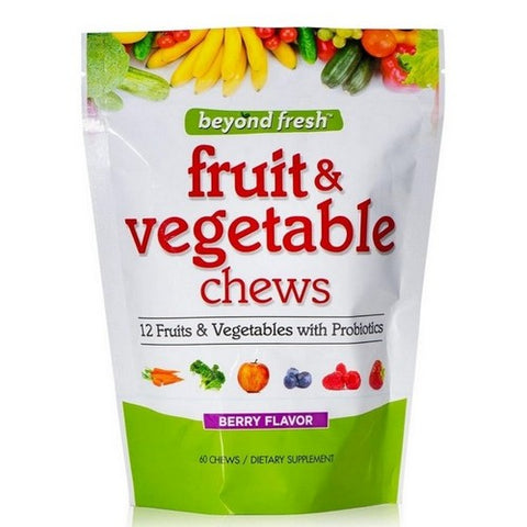 Beyond Fresh, Fruit & Vegetable Chews Berry Flavor, 60 Chews