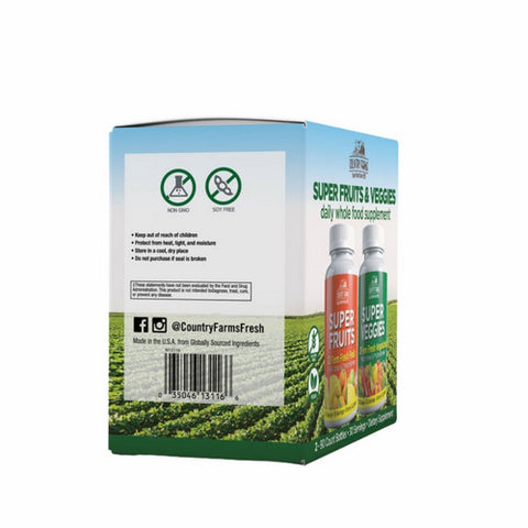 Country Farms, Super Fruits & Veggies, 90 Capsules