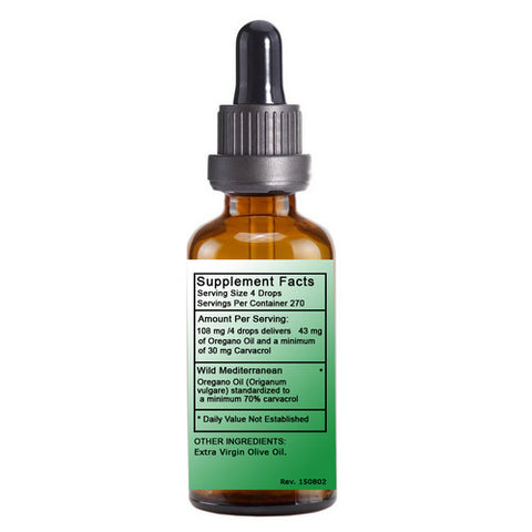 Wild Oregano Oil 70% 1 Oz by Naturverse