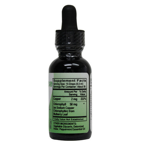 Chlorophyll Formula Liquid Extract Alcohol-Free 1 Oz by Naturverse