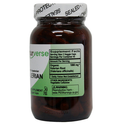 Valerian Powder Capsules 90 VegCaps by Naturverse