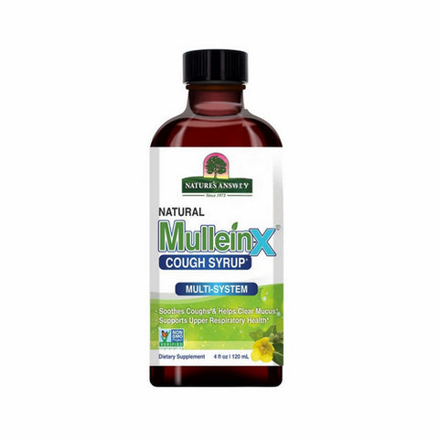 Nature's Answer, Mullein-X Cough Syrup Multi System, 4 Oz