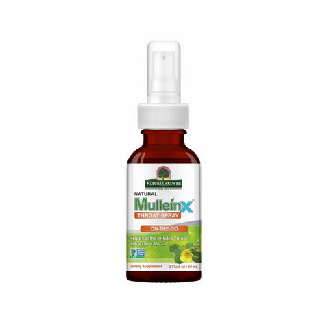 Nature's Answer, Mullein X Throat Spray, 2 Oz