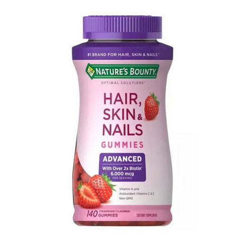 Nature's Bounty, Advanced Skin And Nails Vitamins With Biotin, 140 Count