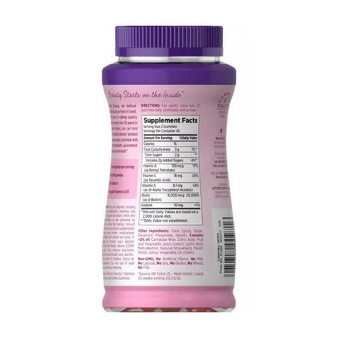 Nature's Bounty, Advanced Skin And Nails Vitamins With Biotin, 140 Count